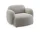 Gem Lounge Chair w/armrests, Brusvik 02 warm light grey
