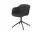 Fiber Armchair Upholstered Swivel Base, Remix 183