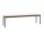 Ville AV28 Bench, warm black / teak