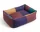 HAY Dogs Bed Zip L, burgundy / green