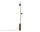 Post Floor Lamp, brown green