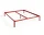 Connect Bed Frame 140x200, maroon red