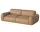 Núvol Sofa 2 Small Corners, light cognac