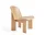 Chisel Lounge Chair, oak