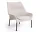 O2 Lounge Chair, soft light grey textile