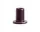 Tube Candleholder Small, bordeaux