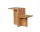 Distinct Side Table, natural oak