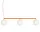 Rime Rail Lamp, orange
