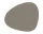 Table Mat Curve Nupo L, flint grey