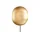 Clam Wall Lamp, brass
