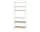 String Bathroom L Shelving Set, beige
