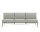 Settle Sofa 3-Seater without armrest, Ribbed Weave 2/dark green