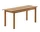 Linear Steel Bench 110 cm, burnt orange