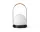 Carrie Portable Lamp Leather Handle, black