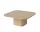 Eida Coffee Table 70x70 H28, white pigmented oiled oak