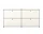 USM Haller Sideboard E2, pure white