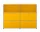 USM Haller Sideboard M64, golden yellow
