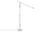 Fifty-Fifty Floor Lamp, ash grey