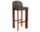 Chisel 35 Bar Stool H75, walnut / Grano chocolate