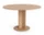 Chisel 29 Table Round Ø120, lacquered oak