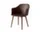 Rely Armchair HW76, walnut / burnt umber