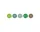 Magnet Dots, Set of 5, green