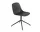 Fiber Side Chair Swivel Base, black