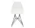 Eames Plastic Side Chair DSR, white/basic dark