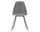 Eames Plastic Side Chair DSX, granite grey