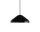 Pao Steel Pendant Ø35, soft black