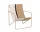 Desert Lounge Chair, cashmere/soil