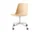 Rely HW21 Chair, polished aluminium/beige sand