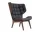Mammoth Chair, dark smoked oak / Dunes Leather - Anthracite 21003