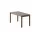Couple Coffee Table 1 Tile Wavy, taupe / dark oiled oak