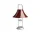 Mousqueton Portable Lamp, iron red