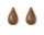 Dropit Small, walnut
