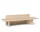 Oblique Bench, natural oak