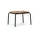 Vig Table 55 x 45 cm Robinia, black