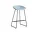 AAS 38 Bar Stool Low Black Steel, slate blue