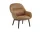 Fiber Lounge Armchair Wood, cognac/black oak