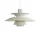 PH 5 Pendant Lamp, monochrome pale pewter