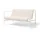 Palissade Lounge Sofa Quilted Cushion, cream white