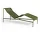 Palissade Cord Chaise Longue, olive