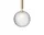 Miira 1 Pendant Large, brass/optic clear