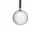 Miira 1 Pendant Large, rock grey/optic clear