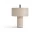 Margin Portable Table Lamp, beige canvas