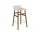 Form Bar Chair 65 cm Walnut, light grey