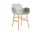 Form Armchair Oak, light grey