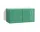 Perforated Cabinet Wall Small, soft jade