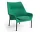 O2 Lounge Chair, soft green textile